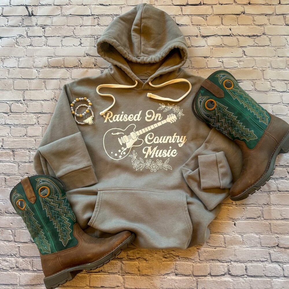 Raised on Country Music Sweatshirt NWT